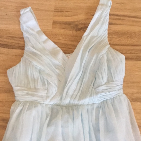 Jessica Simpson maternity gown lite blue - Picture 2 of 4